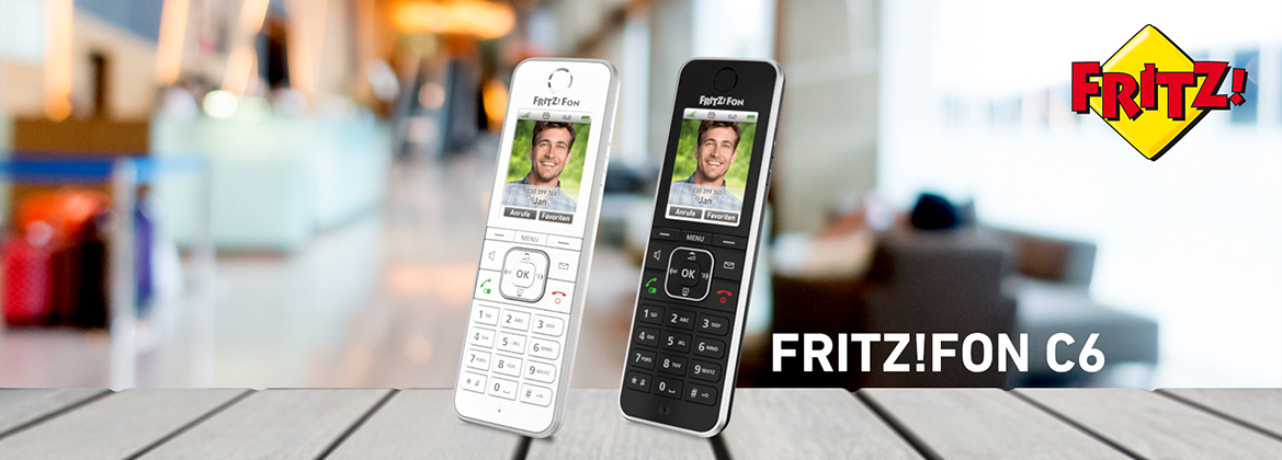 FRITZ!FON C6 czarny