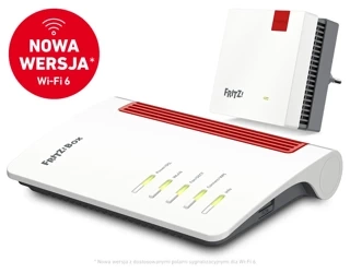 FRITZ Wi-Fi Router!Box 7530 AX DSL WAN Wi-Fi 6 + FRITZ Wi-Fi Amplifier!1200 AX Wi-Fi 6 MESH Repeater